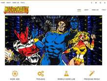 Tablet Screenshot of micronauts.us